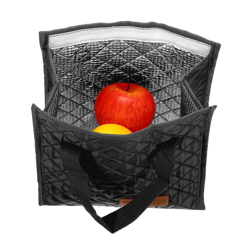 Lunch Box for Women/Men, Insulated Cooler Lunch Bag, 9.8x4.7x9.1 Inch