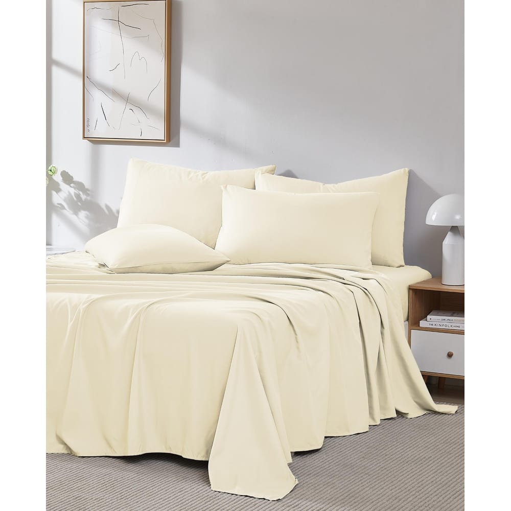 Vilano 6-piece Ultra Soft Extra Deep Pocket Bed Sheet Set
