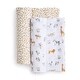 preview thumbnail 17 of 24, aden+anais essentials 2-Pack 100% Cotton Muslin Swaddle Blankets