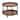 Kate and Laurel Bellport Round Wood Coffee Table