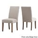 preview thumbnail 12 of 24, Potomac Slipcovered Parsons Dining Chairs (Set of 2) by iNSPIRE Q Artisan Chair Only - Beige Linen