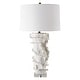 preview thumbnail 4 of 6, Uttermost Wisp White Table Lamp - 32.5'' H X 18'' W X 18'' D