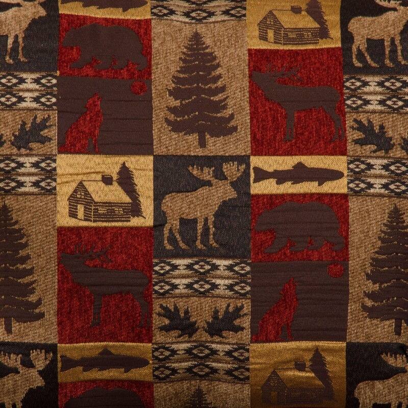 Hickory Log Footstool