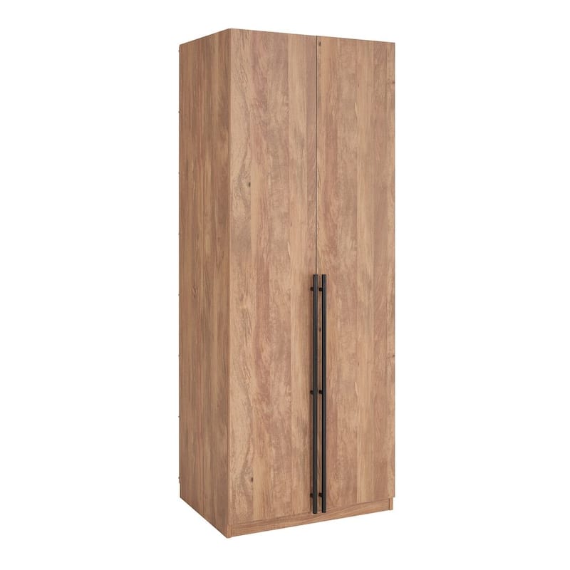 Manhattan Comfort Lee Modern 1.0 Freestanding Wardrobe Closet Armoire Set of 3