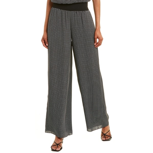 Theory Wide Silk Pant. Opens flyout.