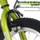 preview thumbnail 53 of 53, 18 Inch Sporty Kids Bike with Training Wheels and Stand Adjustable Saddle, Aged 5-10 years tall Height 39-49 inches