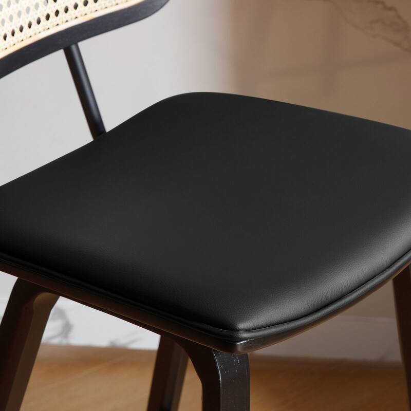 26-Inch Upholstered Counter/ Bar Stools Set of 2 or 3 - 35.1"H x 17.7"W x 19.5"D