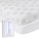 preview thumbnail 41 of 47, Ely's & Co. Baby Fitted Crib Sheet Set - 2 Pack - 28" x 52" Grey Dottie