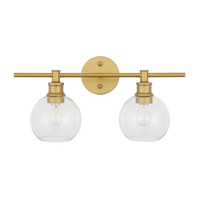 Collins 2-light Wall Sconce - 19.1/9.8