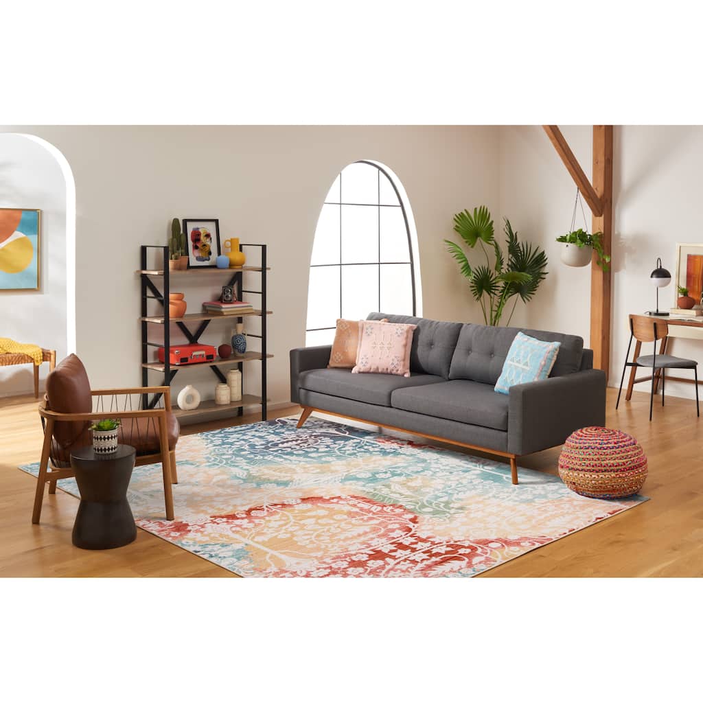 SAFAVIEH Mystique Solvita Watercolor Oriental Polyester Rug