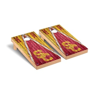 Southern California USC Trojans Triangle Cornhole Board Set