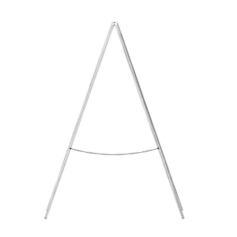 Wood A-Frame Magnetic Chalkboard Set-Markers, Stencils, and Magnets