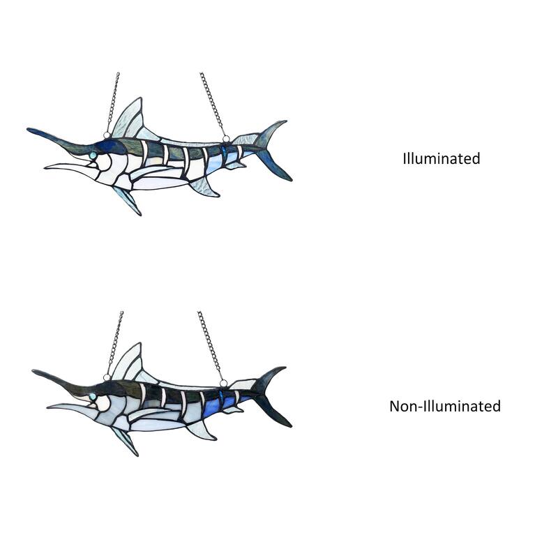 Swordfish Window Panel/ Suncatcher