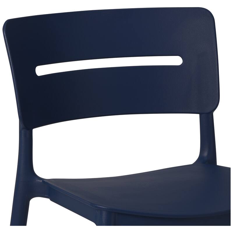 Frond and Form 29.5 Inch Outdoor Bar Stool (Set of 2)