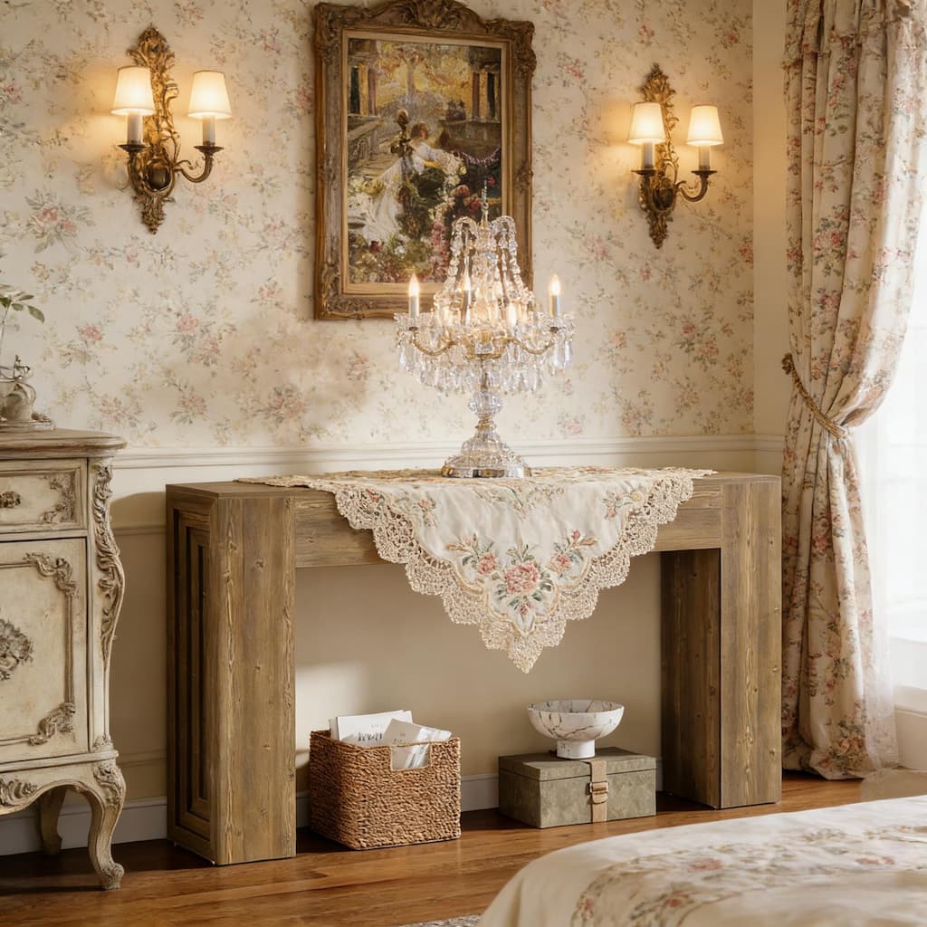 Large-Tabletop Sofa Table