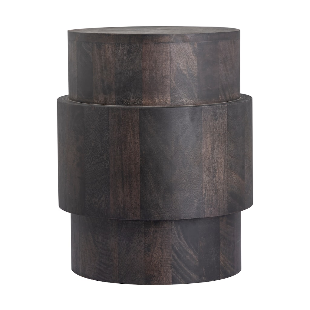 Elk Home Robbins Blackwash Wood 18 Inch Wide Accent Table