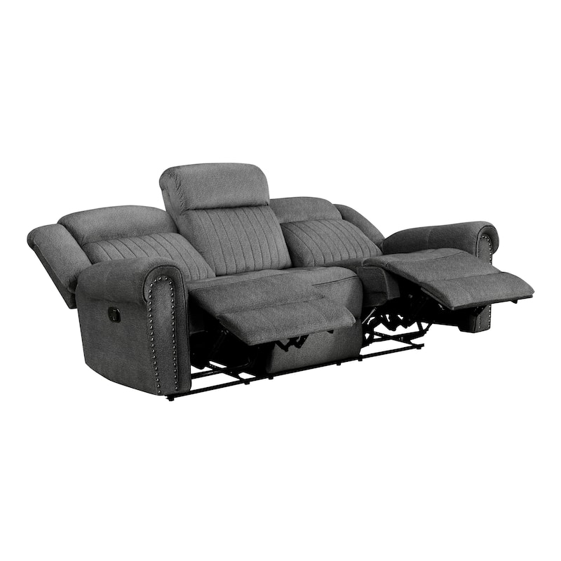 Bauta Manual Double Reclining Sofa