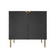 preview thumbnail 8 of 14, Clihome 2-Door Storage Buffet Sideboard with Adjustable Shelf
