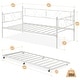 preview thumbnail 11 of 29, Twin Metal Daybed Frame
