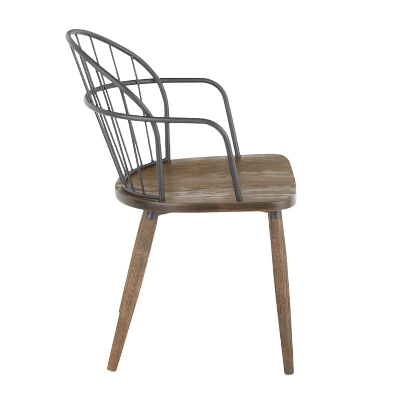 The Gray Barn Ellul Dining Chair with Arms (Set of 2)