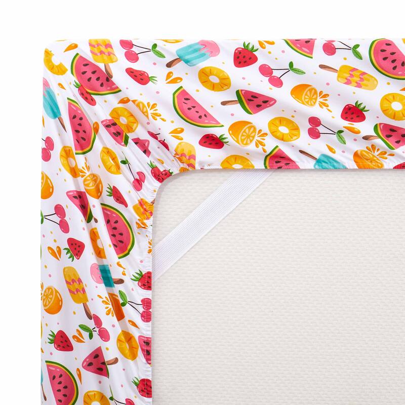 Fruity Fun Multi Color Kids Sheet Set