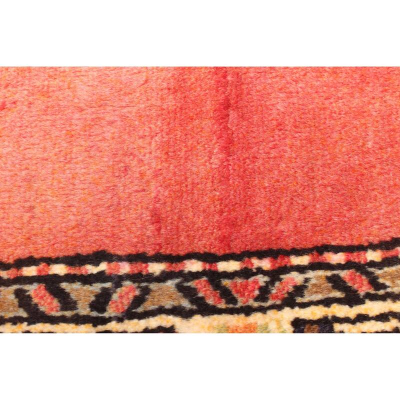 ECARPETGALLERY Hand-knotted Andelz Copper Wool Rug - 2'7 x 6'6