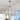 8-Light Vintage Candlestick Hanging Linear Chandelier Lighting Ceiling Light Fixture for Kitchen Island