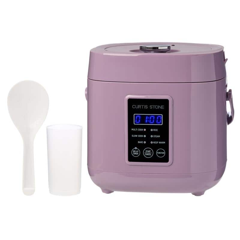 Curtis Stone Dura-Pan 2-Quart Nonstick Smart Multi Cooker Refurbished - Purple