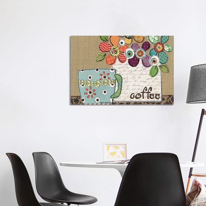 iCanvas "Coffee Shower" by Jamie Morath Canvas Print - 26x40x1.5