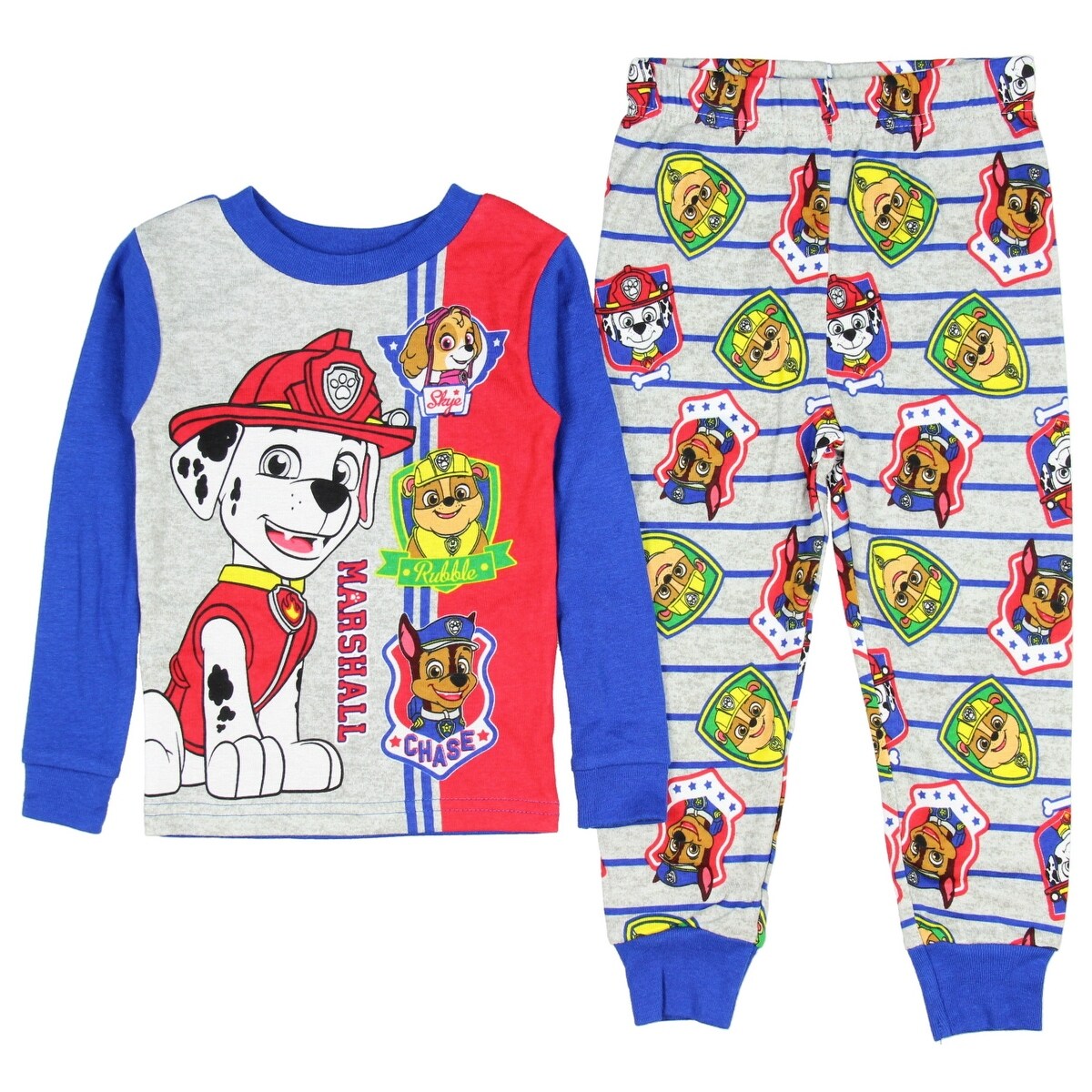 Shop Nickelodeon Paw Patrol Little Boys Toddler Long Sleeve Pajama