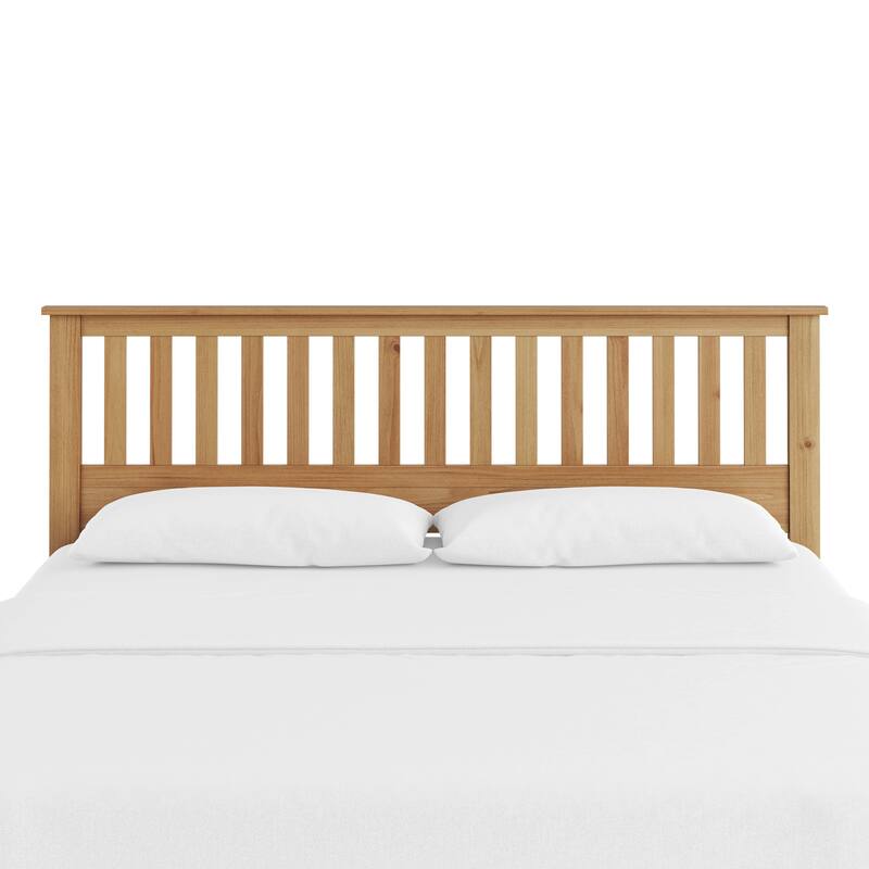 GDFStudio - Malinda Mission Wood Panel Headboard with Universal Frame Fit