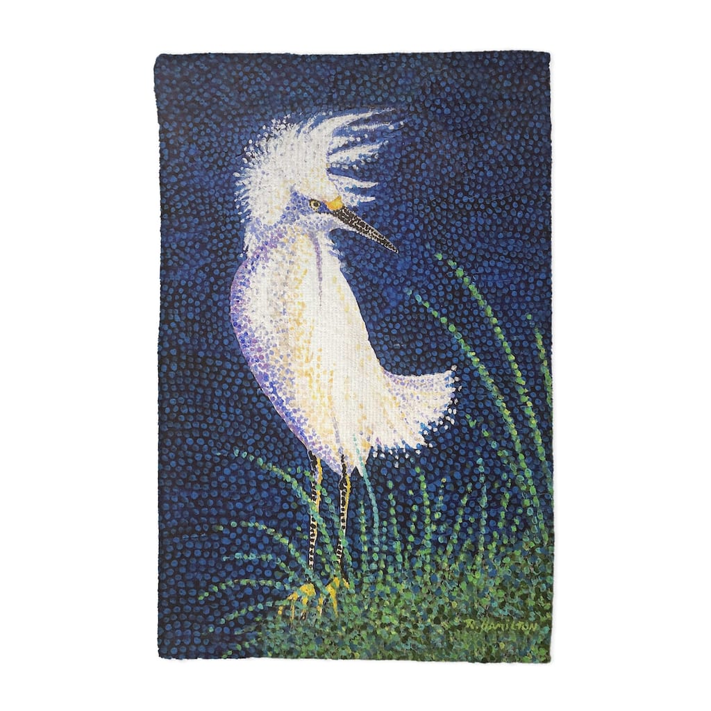 Windy Egret Kitchen Towel - 16x25