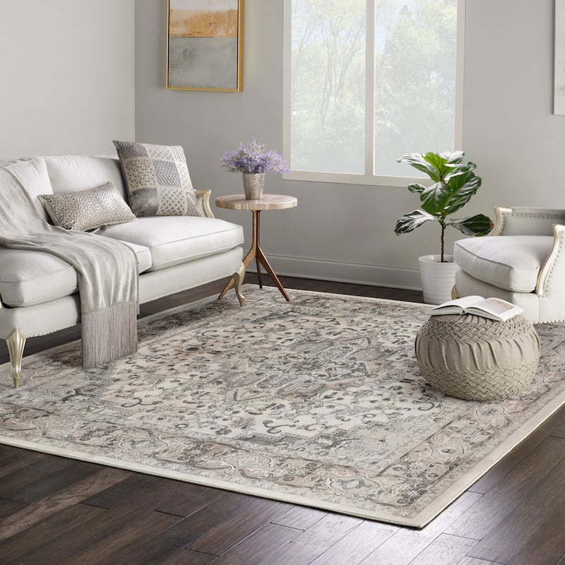 Nourison Concerto Classic Persian Medallion Area Rug.