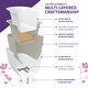 preview thumbnail 11 of 12, ANZZI Sofi 5.6 ft. Center Drain Whirlpool and Air Bath Tub in White