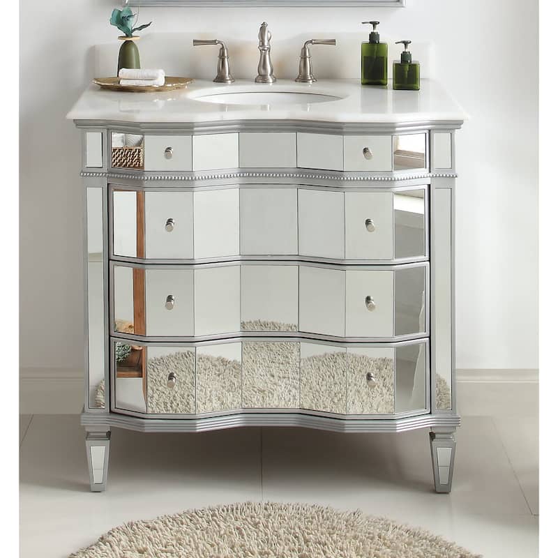 36" Asselin Bathroom Sink Vanity