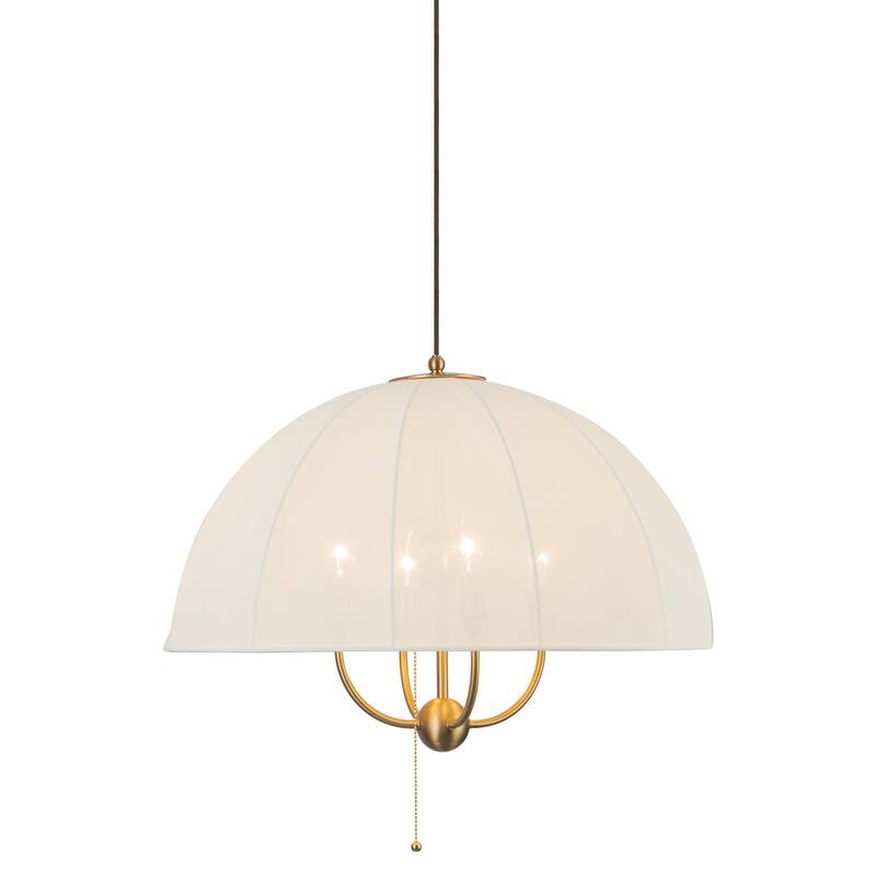 Alora Lighting PD661424 Crosby 4 Light 24" Wide Pendant - Brushed Gold