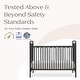 preview thumbnail 10 of 8, Delta Children Darcy 4-in-1 Convertible Metal Crib