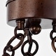 preview thumbnail 9 of 11, Kettle 5 Light Oversized Pendant with 60W Vintage Lamps Included