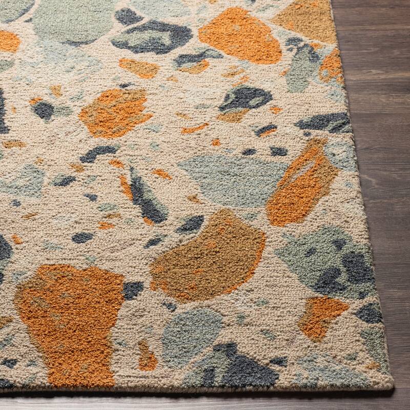 Artistic Weavers Khimala Handmade Modern Terrazzo Wool Area Rug