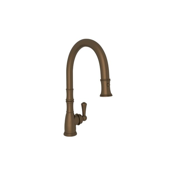 Shop Rohl U.4744-2 Perrin and Rowe Brass Pulldown Kitchen ...
