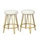 preview thumbnail 6 of 7, Simple Living Lola Stools (Set of 2)
