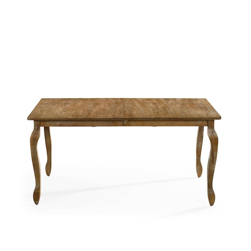Marlette Wood and Cane Upholstered Expandable 7 Piece Dining Set by Christopher Knight Home