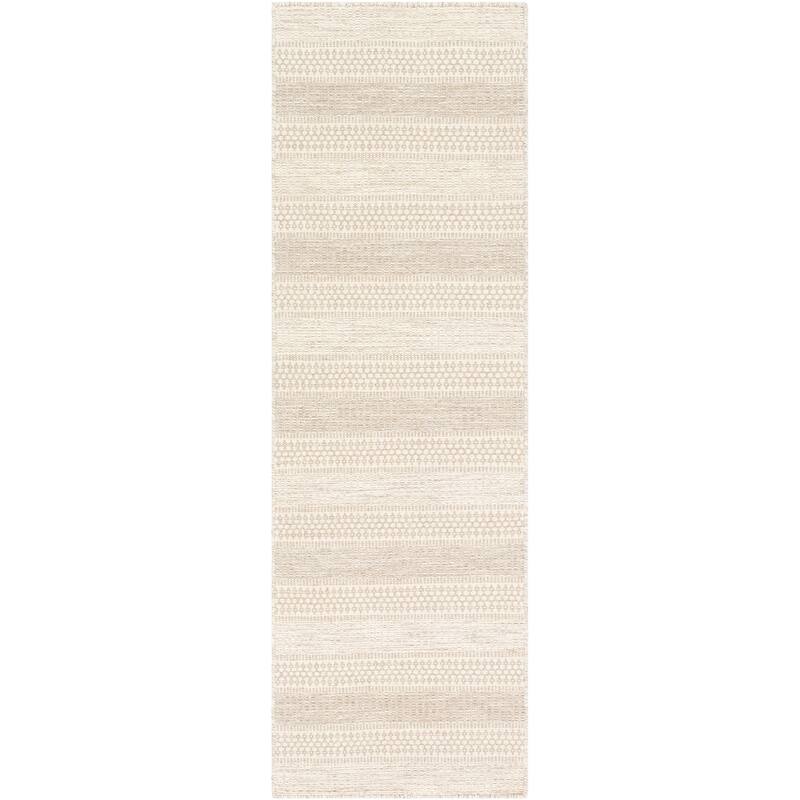 Livabliss Arica Handmade Casual Stripe Wool Area Rug
