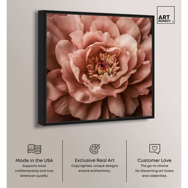 Romantic Elegance II Canvas by Art Remedy