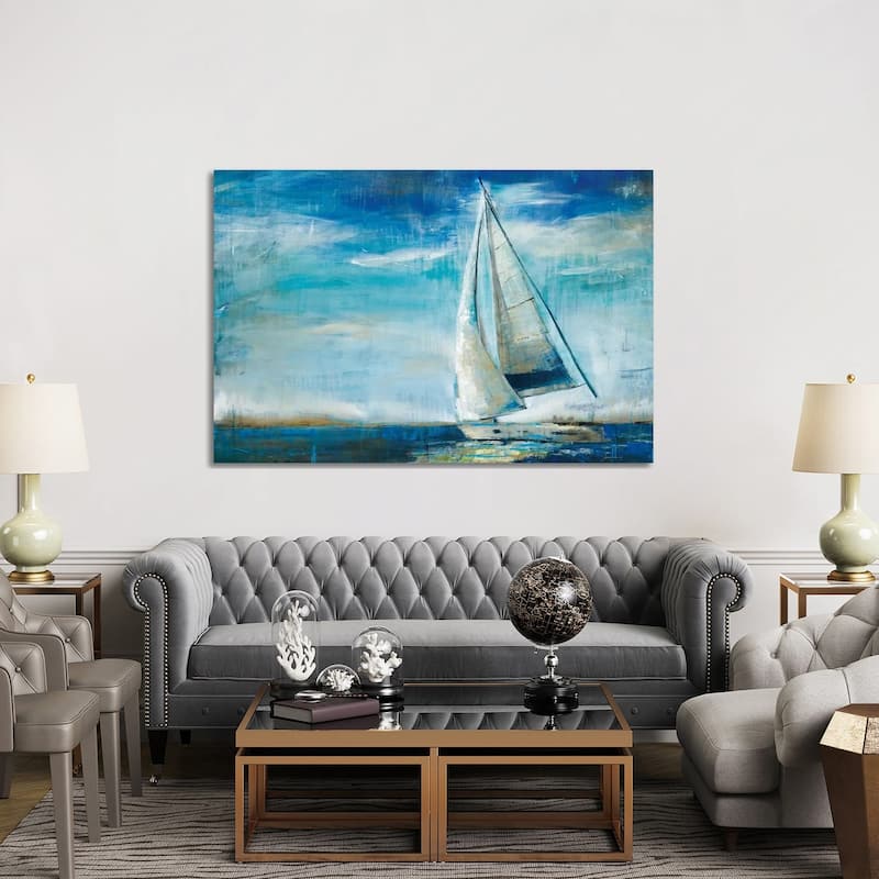 iCanvas "Sail Away" by Liz Jardine Canvas Print
