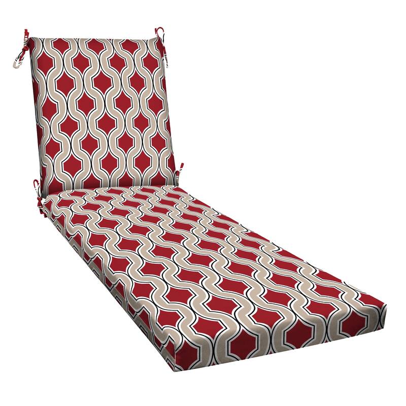 Textured Chaise Lounge Cushion - 22.5" wide x 70" long x 45" deep x 3.5" thick