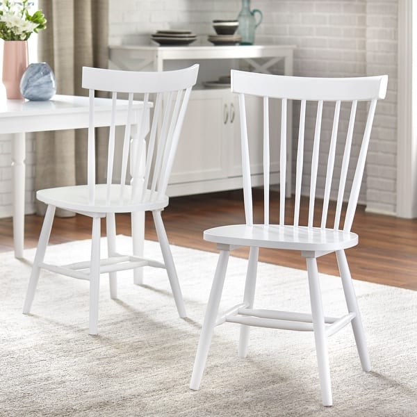 slide 2 of 22, Simple Living Venice Farmhouse Dining Chairs (Set of 2)