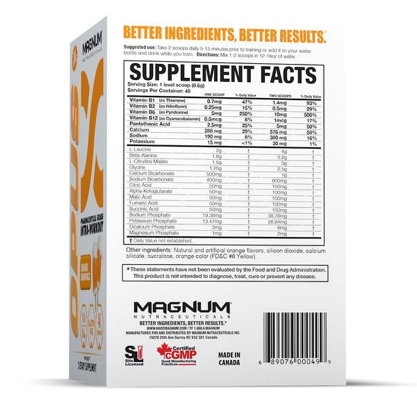 Shop Magnum Nutraceuticals Opus Intra Workout 48 Servings Shop Magnum Nutraceuticals Opus Intra Workout 48 Servings