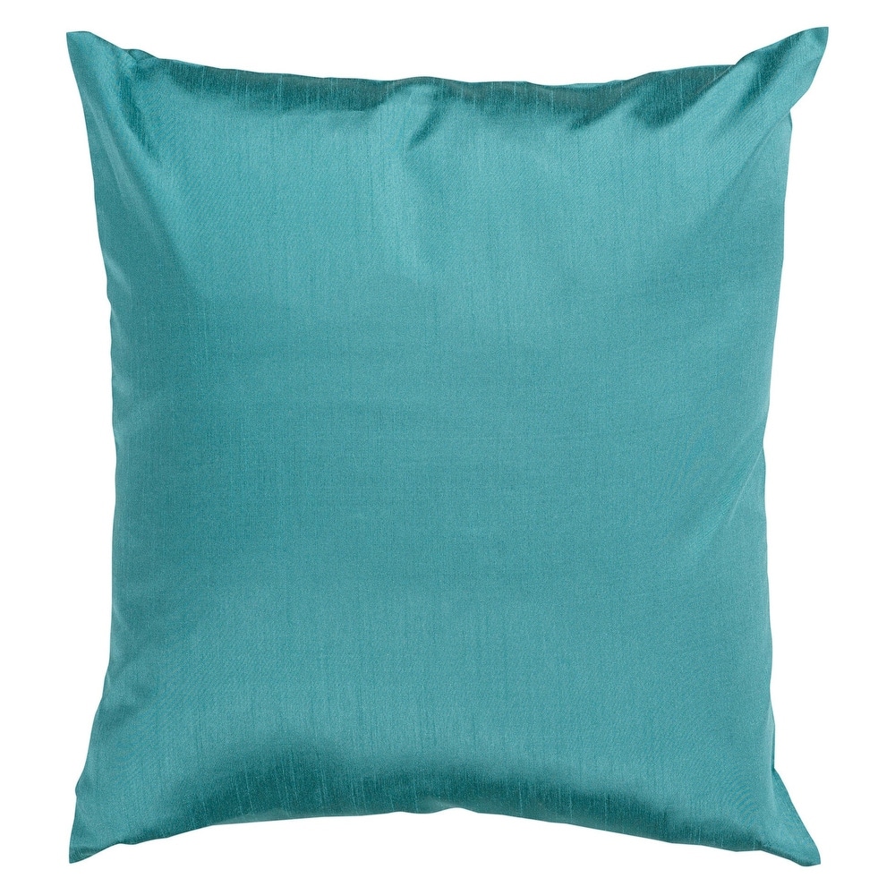 Artistic Weavers Decorative Chic 18-inch Square Solid Throw Pillow Cover with Poly Insert