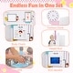 preview thumbnail 12 of 18, Gymax Kids Doctor Play Set w/Faucet Sink ECG Monitor Body Parts